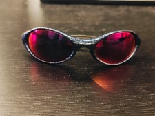 Oakley EYE JACKET Cobalt Red Iridium Sonnenbrille