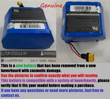 Hover-1 Max 2.0 Hoverboard Battery ELITOP-0702ULS-HY 25.2V 4.0Ah 100.8 Wh