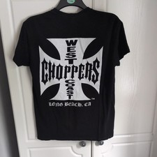West Coast Choppers T Shirt Men’s M  Distressed Motorcycle t shirt. 