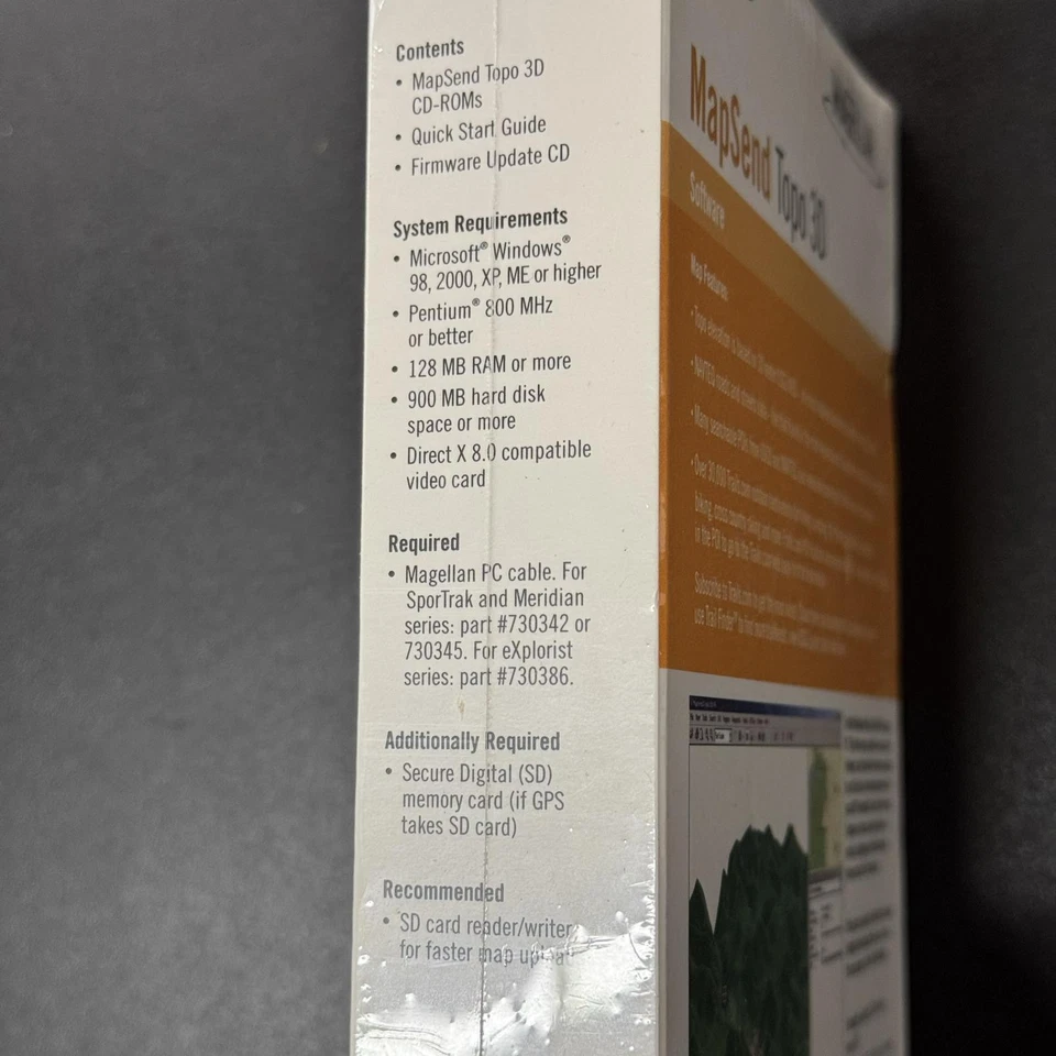 Magellan MapSend Topo 3D Software, 980611-09 USA Version 1 - Image 4 of 4