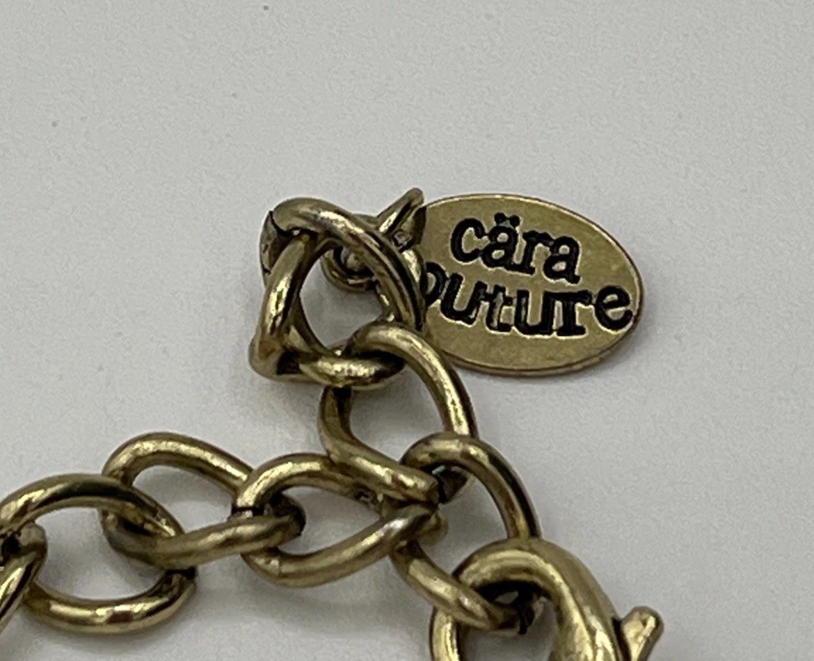 Signed Cara Couture Multicolor Statement Necklace… - image 11