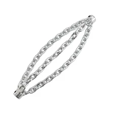 RIDGID 66628 FlexShaft Plain Chain Knocker, 3/8" Cable, 5"-6" Pipe, 3-Chain