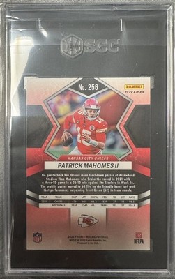 Patrick Mahomes 2022 Panini Mosaic Genesis Prizm PSA 9 MINT Chiefs