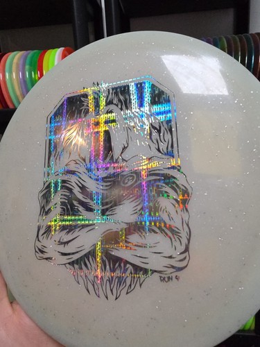 Infinite Mf Glow C-blend Centurion White 173-5g #1 Disc Golf Driver Metal Flake - Picture 4 of 6