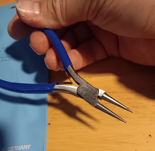 EURO TOOL PLR-110.00 Pinza, Naso tondo, 4-1/2 pollici - Foto 4 di 4