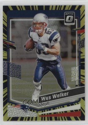 2023 Panini Donruss Optic Electricity Prizm /69 Wes Welker #133 10q3