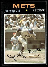 1971 Topps Jerry Grote New York Mets #278
