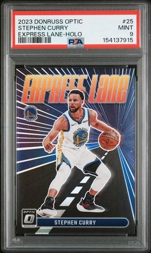 Stephen Curry  [Holo] #25 2023 Donruss Optic Express Lane card