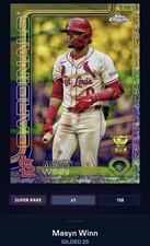 2025 Topps Bunt DIGITAL Gilded SUPER RARE Masyn Winn