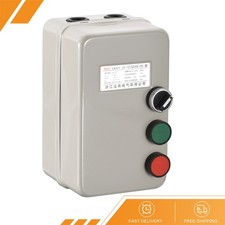 1PCS Magnetic Electric Motor Starter 380V 4KW 5HP 3 Phase Magnetic Switch
