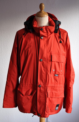 Allsport Active Wear Vintage Qutdoor Jacke Windbreaker Anorak Rot Gr 50 52
