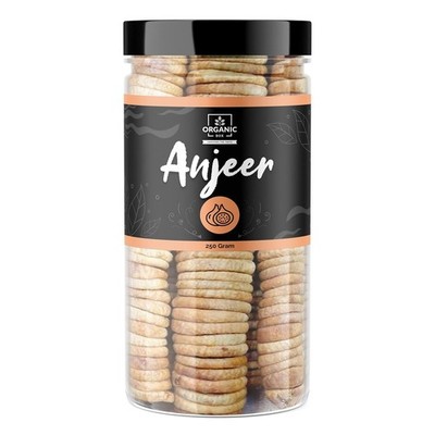 Organic Box Afghani Anjeer Figs/Afghanistan Dry Anjir (Dried Figs) 500g