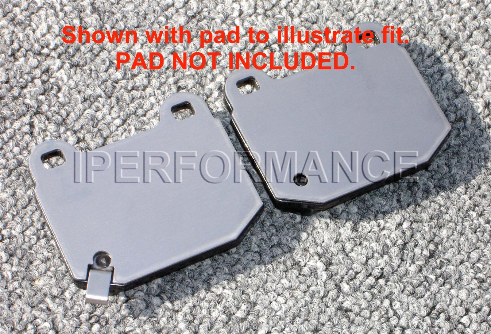 Titanium Brake Heat Shield Set Notched for KTM X-Bow Crossbow Brembo 2008- Rear