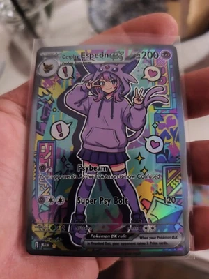 Pokemon CCG Trainer Psiana Cosplay Ex CCG Karte In Top Zustand China CCG Card - Bild 1 von 2