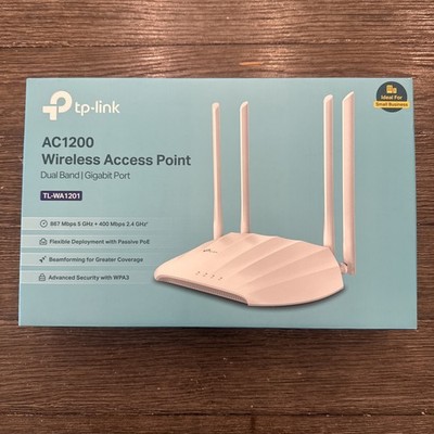 TP-Link AC1200 Wireless Gigabit Access Point Desktop Wi-Fi Bridge  (TL-WA1201)