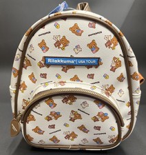 Rilakkuma 20th Anniversary Usa Tour Mini Bag Backpack NWT