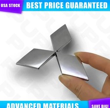 Decal Sticker For Mitsubishi L200 Mirage Silver Steering Wheel Emblem Badge