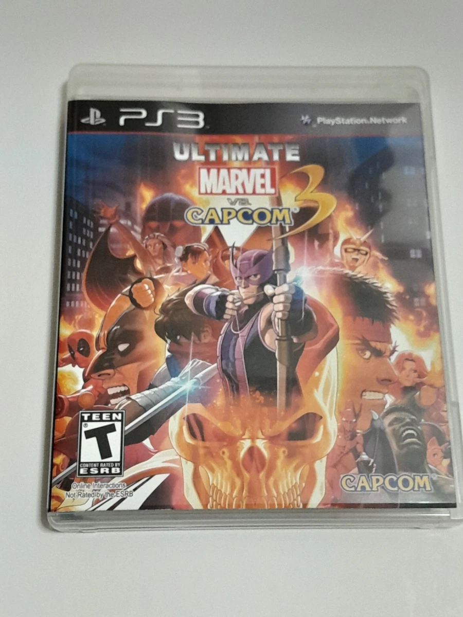 25+ Ultimate Marvel vs. Capcom 3 Sony PlayStation 3 Video Games