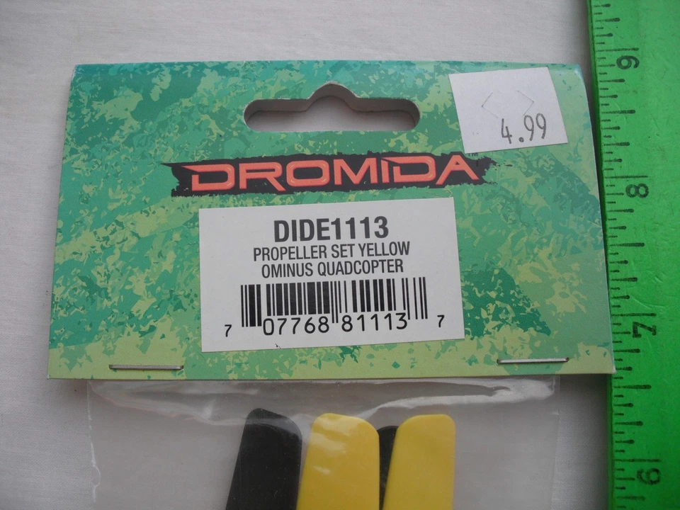Lot of 2 Dromida DIDE 1113 Propeller Set, Yellow, Ominus, R/C Quad Copter - Image 3 of 4