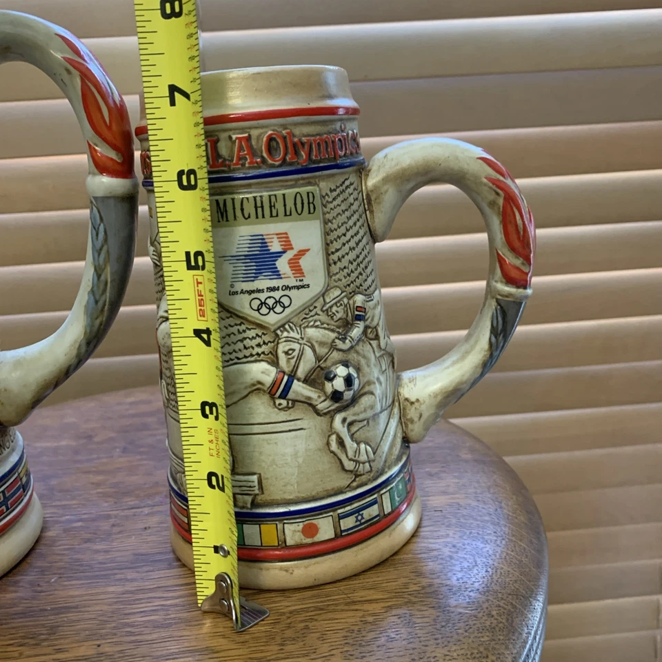 1984 Olympic Commemorative Steins. - Image 3 of 4