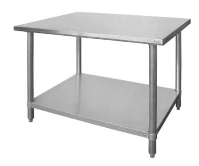 Arbeitstisch zentral, HENDI, 1400x600x(H)880mm