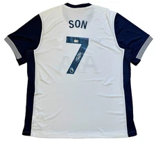 24/25 Tottenham Hotspur Son Heung-min Signed Jersey Nike Spurs Beckett Witnessed