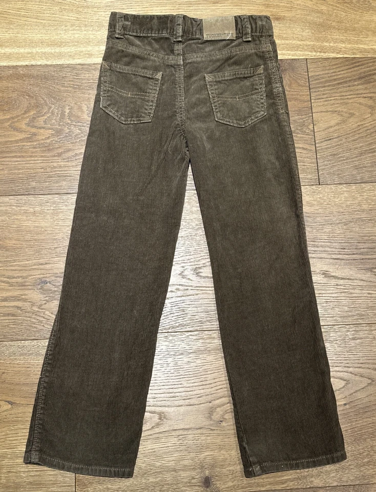 Tucker Tate Corduroy Jeans Size 7 Straight Leg Brown Adjustable Waist Foto 4 de 4