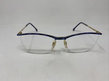 JOOP! EYEGLASSES MOD 306 310 54/16/140 BLUE GOLD FMG C13 HALF RIM -382