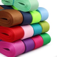 Ribbon Value Pack 65 Yard 1" Solid Grosgrain 13 Color 5 Yard Each for Craft Bow