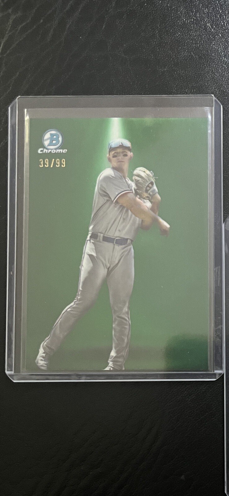 WYATT LANGFORD 2024 Bowman Chrome Spotlight #BS-9 Green Refractor #39/99