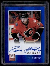 2012-13 Panini Elite Rookie Autographs Roman Horak Rookie Auto #206 Calgary