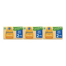 Johnson's Baby Honey Soap Duo Pack 2 Bars x 90g , 180g Pack of 3 