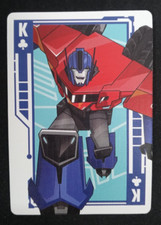 Transformers Robots In Disguise playing card King Clubs