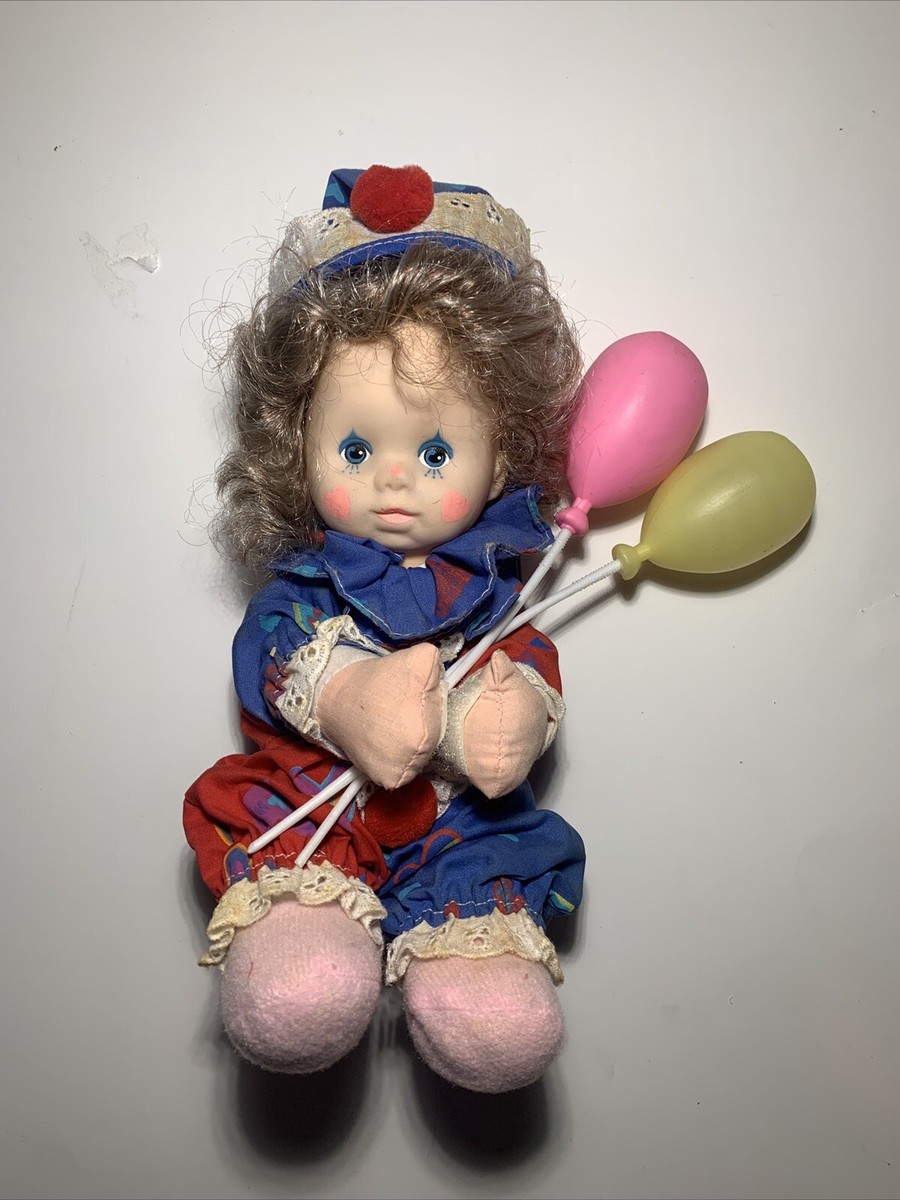 little girls ud Vintage UD Co. Inc. GIRL CLOWN DOLL Blue Eyes 1977 Hong Kong | eBay