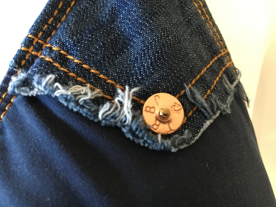 Новый с Ярлыками женская истинная религия Jeanius треугольник бикини плавать верхний размер XS, S, M - Изображение 4 из 4