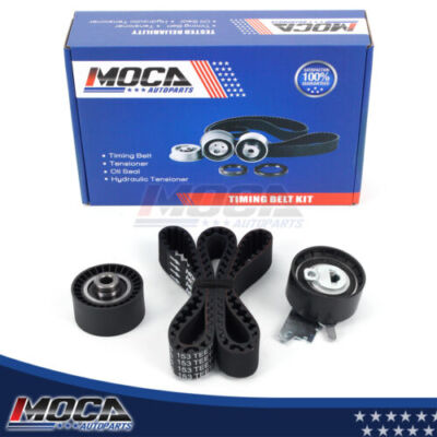 Timing Belt Kit 153 Teeth fit for 2003-2010 Peugeot 307 2.0L L4 DOHC Engine 