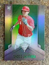 2020 Panini Chronicles Titanium #7 RC Shogo Akiyama - Cincinnati Reds