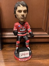 Rare Signed Rockford Icehogs Nathan Lutz #44 Bobblehead Hockey