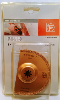 Fein MULTIMASTER Carbide Segmented Grout (5pk) Blades 63502169020