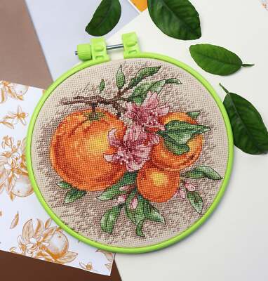 Abris Art Cross-stitch kits Citrus notes AHM-076