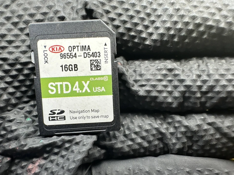 2017 KIA GPS Navi SD CARD US Canada Map OEM 96554-D5403 - Image 2 of 4