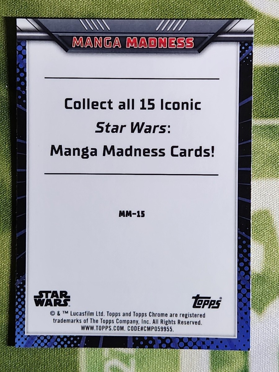 2023 Topps Chrome Star Wars MANGA MADNESS #MM-15 Luke Skywalker | eBay