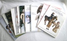 11 CATALOGUES DE VENTE POUPEES JOUETS AUTOMATES MUSIQUE MECANIQUE1989/1992
