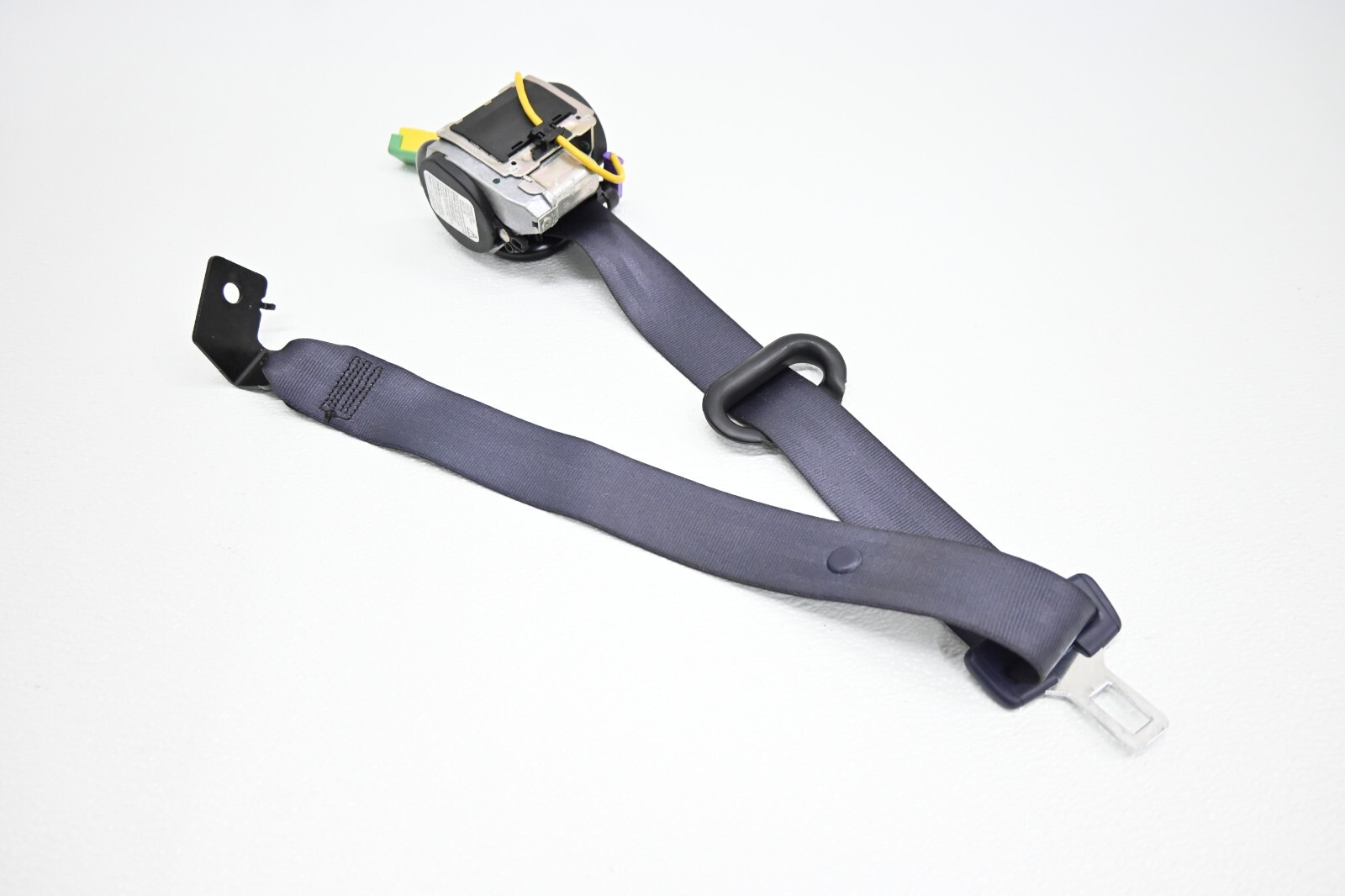 ⭐ 06-12 Bentley Continental Rear Left Seat Belt Retractor Strap Blue Oem