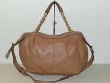 Pre-owned Nanette Lepore Zoey Satchel Cognac