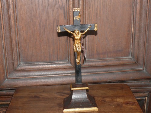 Rarität Museales Holzkreuz Kreuz Standkreuze über 200 Jahre alt