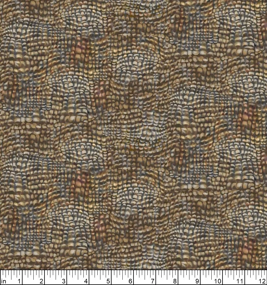 Quilting Treasures - Jurassic Journey - Scale Texture - Gray, Fabric BTY - Image 2 of 4