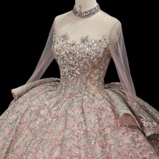 Quinceanera Dress Ball Gown Handmade Sweet 16 Dress Party Dress Birthday Dress