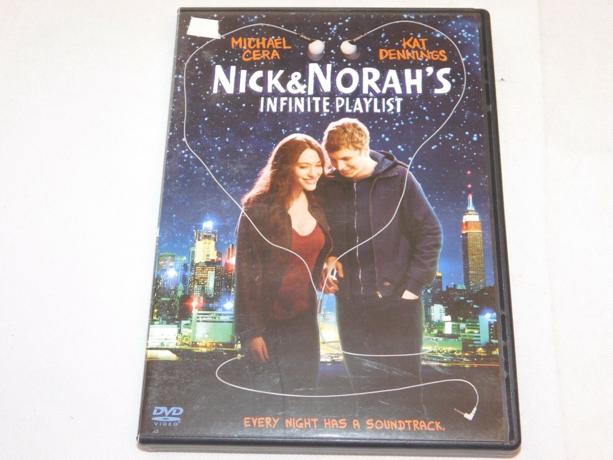 Nick and Nora's Infinite Playlist DVD 2008 Widescreen Rated PG-13