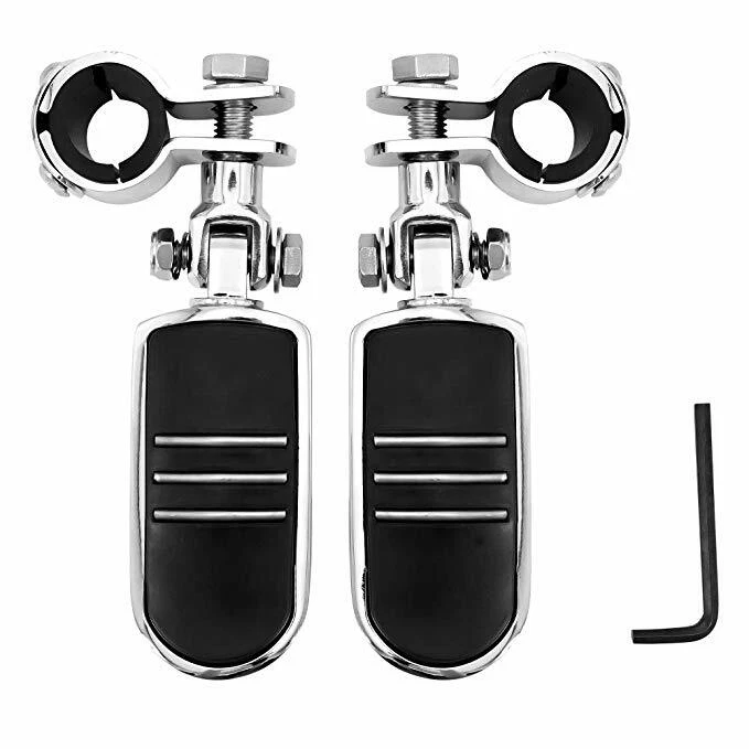 Barra de choque de pedal de 1"" 1-1/4" para Honda Rebel 250 500/Shadow 500 Foto 4 de 4